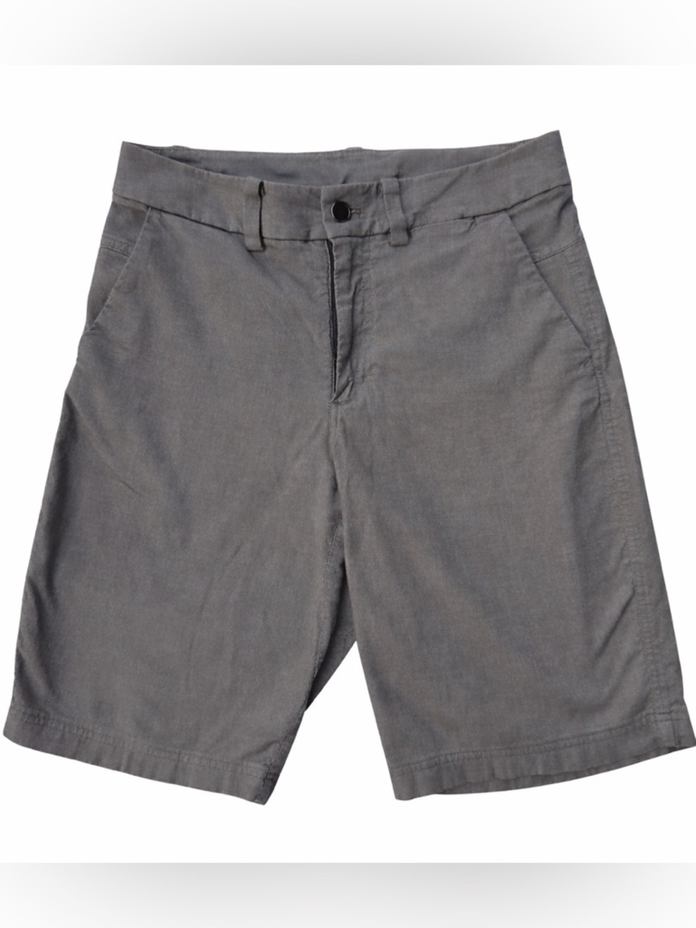 lululemon athletica Commission Men's Gray Flat-Front Shorts